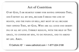 Confession Prayer Card – Catholic ID