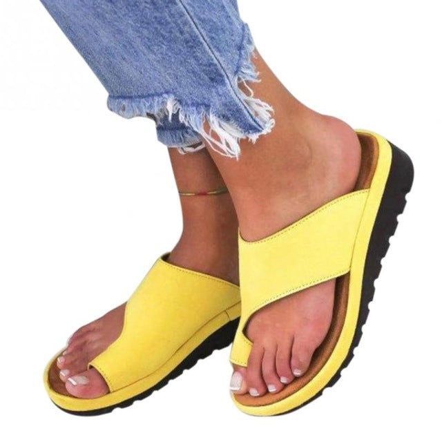 women comfy platform sandal shoes