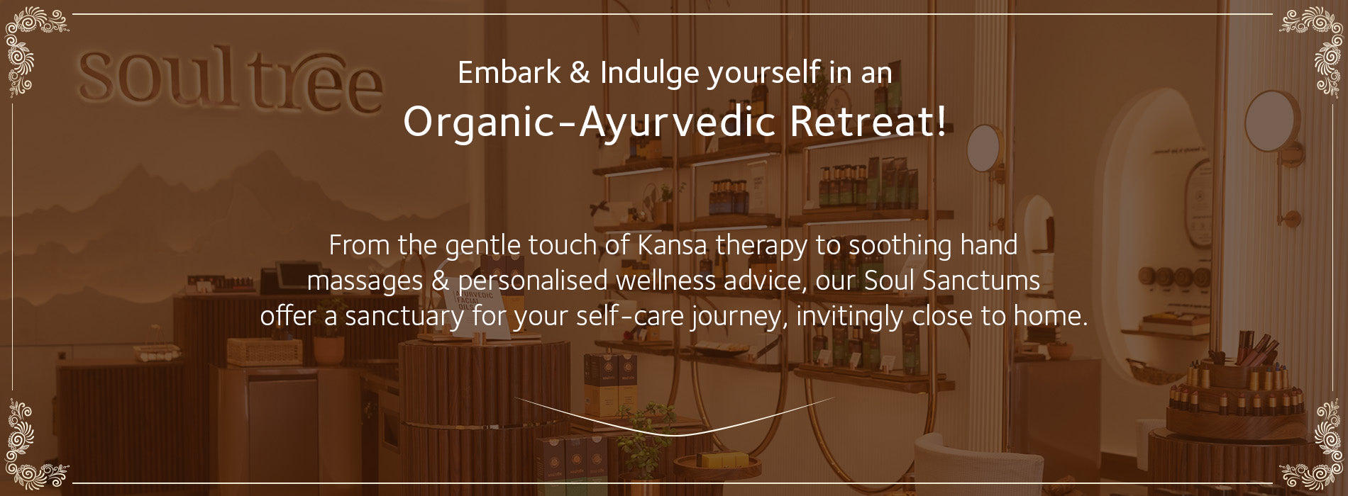 Embark and Indulge yourself in an Organic-Ayurvedic Retreat!