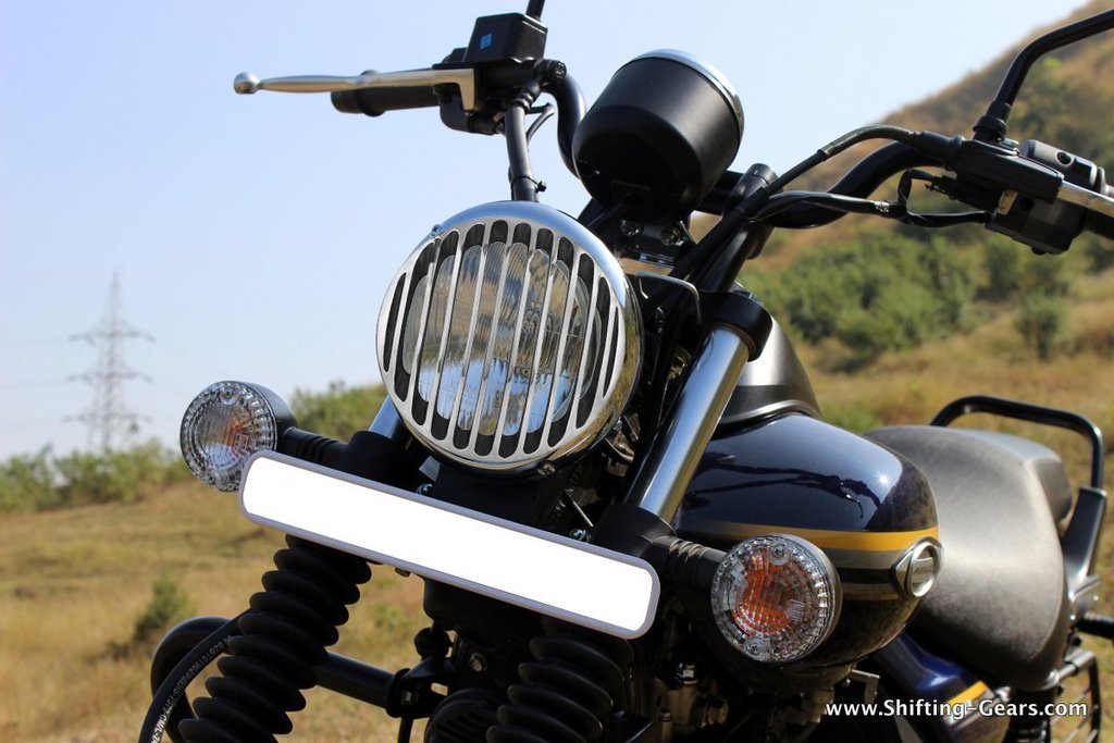 led headlight for bajaj avenger