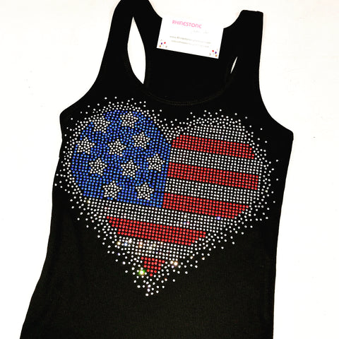 Rhinestones Fashion for 4th of July