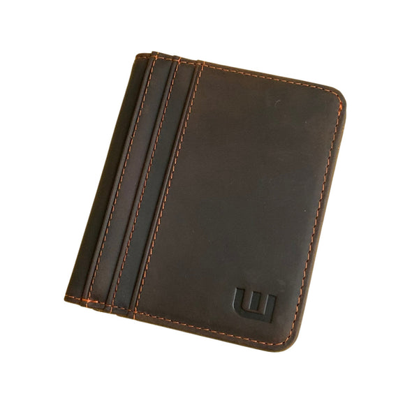 Utah Utes Leather Trifold Wallet with Concho