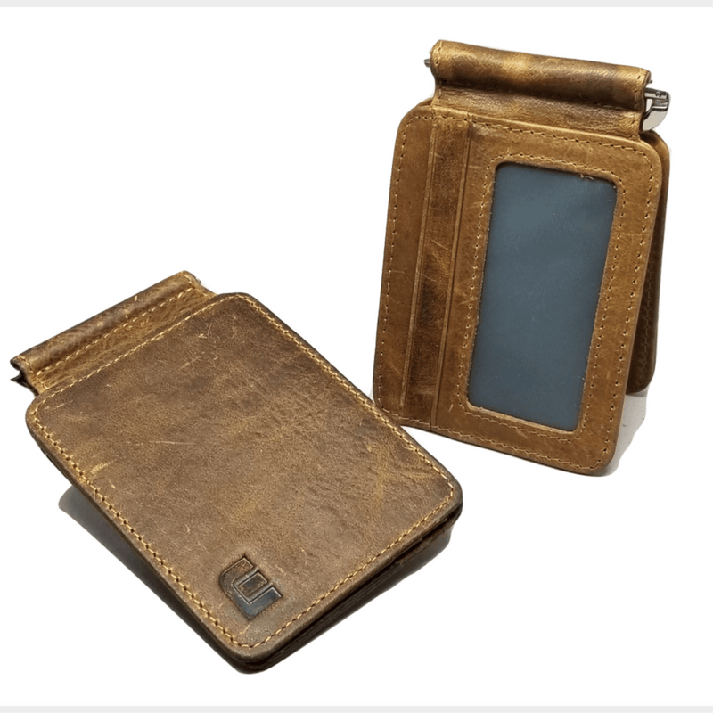 Front Pocket Wallet with Money Clip and ID Window – WALLETERAS
