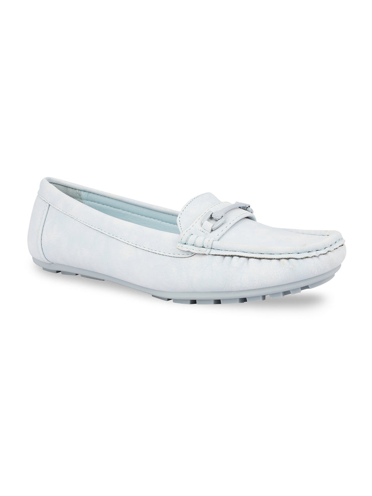 powder blue loafers