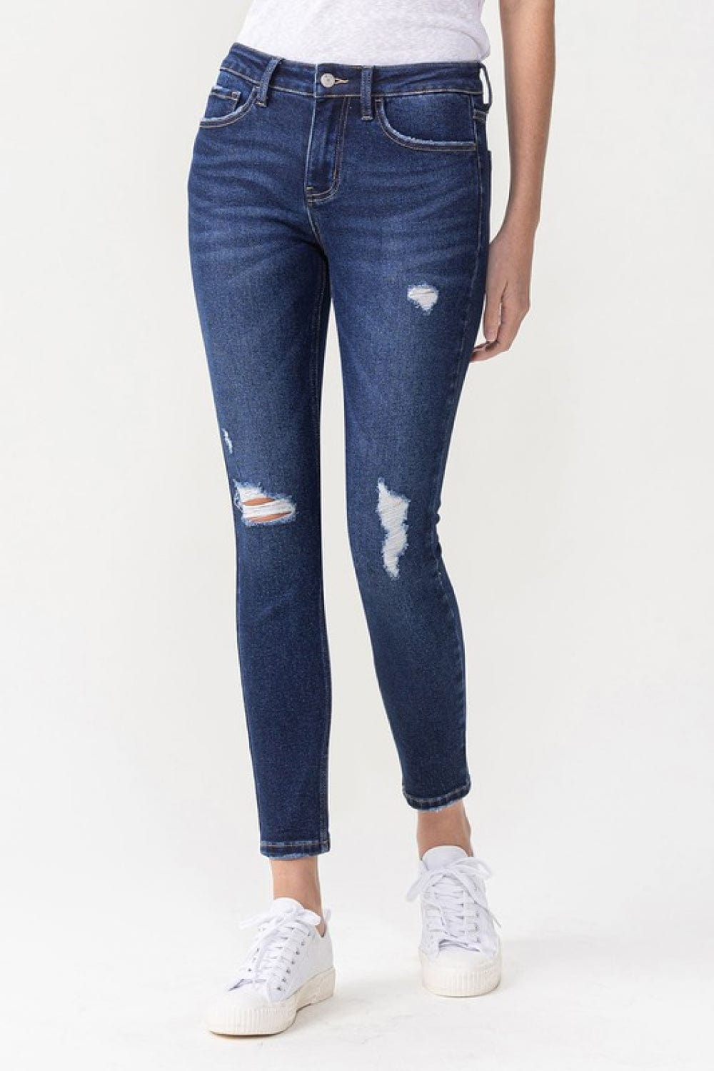 Lovervet Women's Chelsea Midrise Crop Skinny Jeans