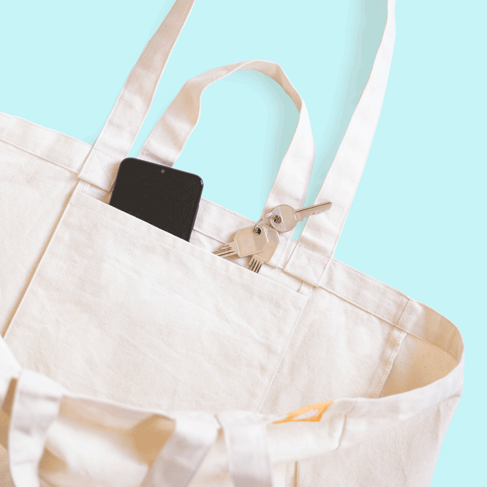 MP Canvas Tote Bag - Ecru