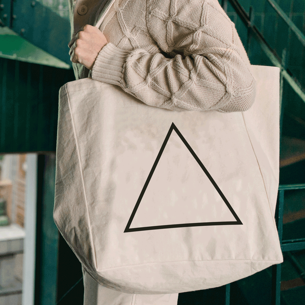 goodbag Triangle Large detail 1