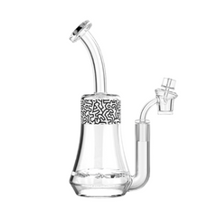 K.Haring Dab and Oil Rig 23cm - Black and White