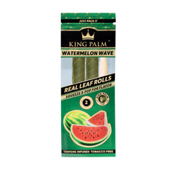 King Palm Flavoured Pre-Rolled Palm Leaf Cones Mini - Watermelon Wave (2 Pack)