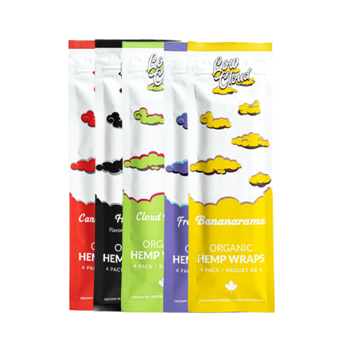 Low Cloud Flavoured Hemp Wraps (4 Pack)