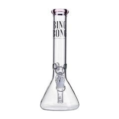 Pink Bing Bong Beaker Glass Bong (26cm)