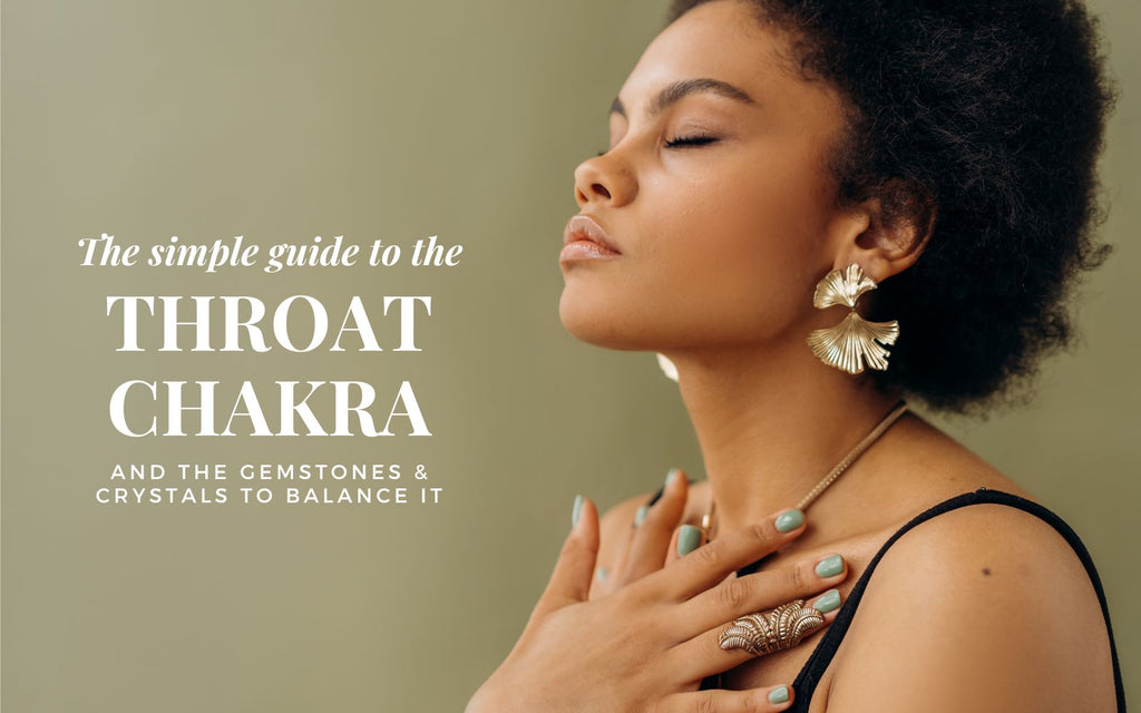 Guide simple du cinquième chakra/chakra de la gorge et des meilleures pierres précieuses et cristaux pour l'équilibrer