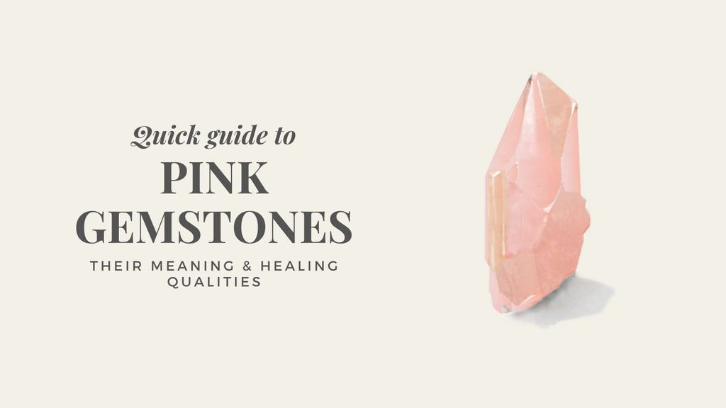 Pink Crystals and Gemstones - Meaning and Healing Qualities – Manipura Malas