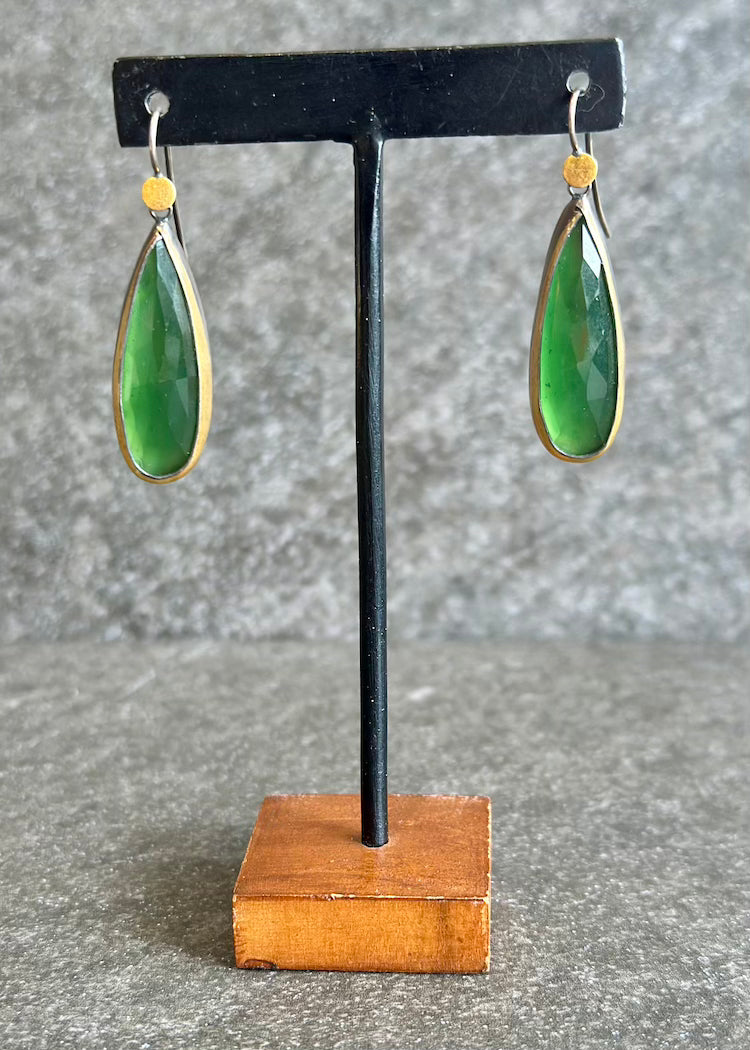 Austin Titus | Teardrop Fold Serpentine Earrings