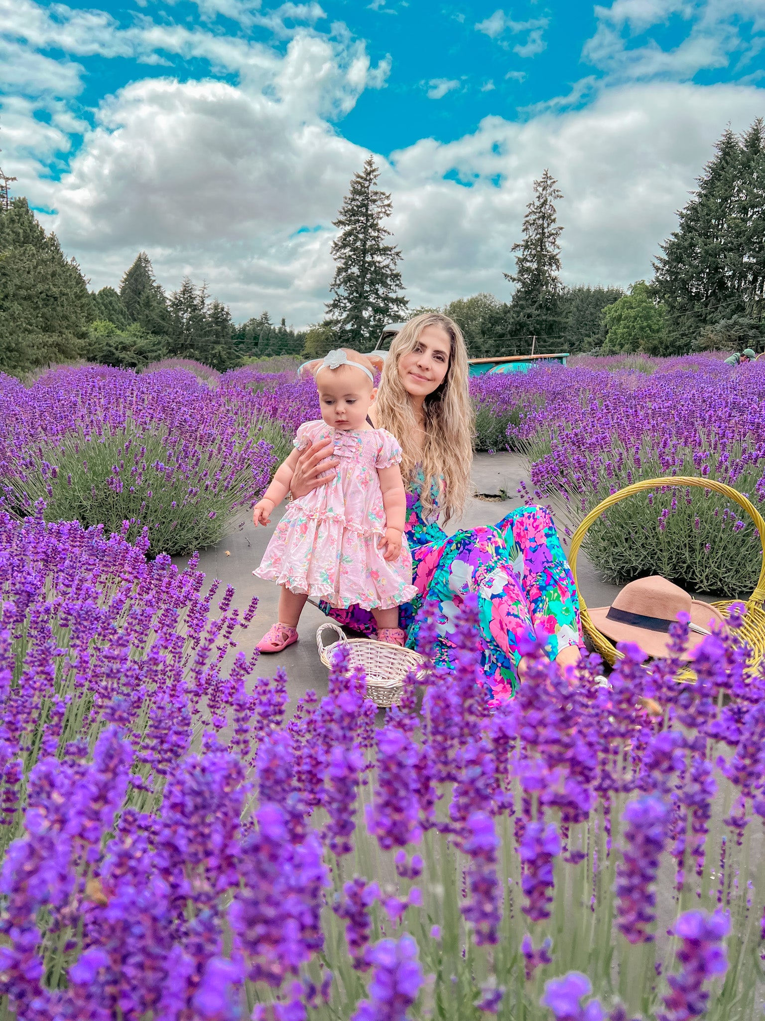 Lavender Field Photoshoot 