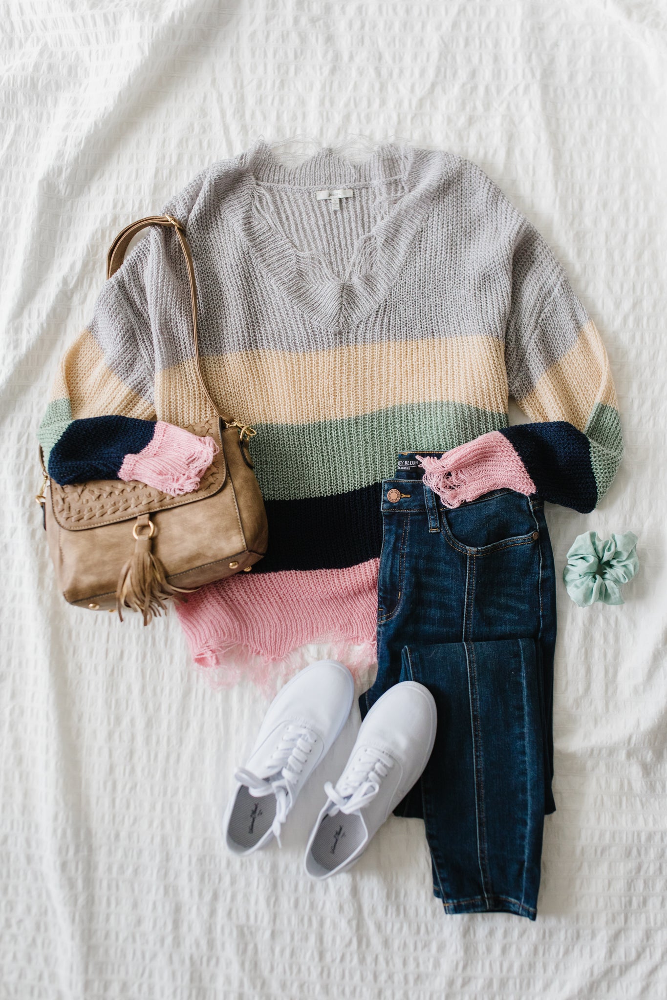 Deliah Distressed Sweater