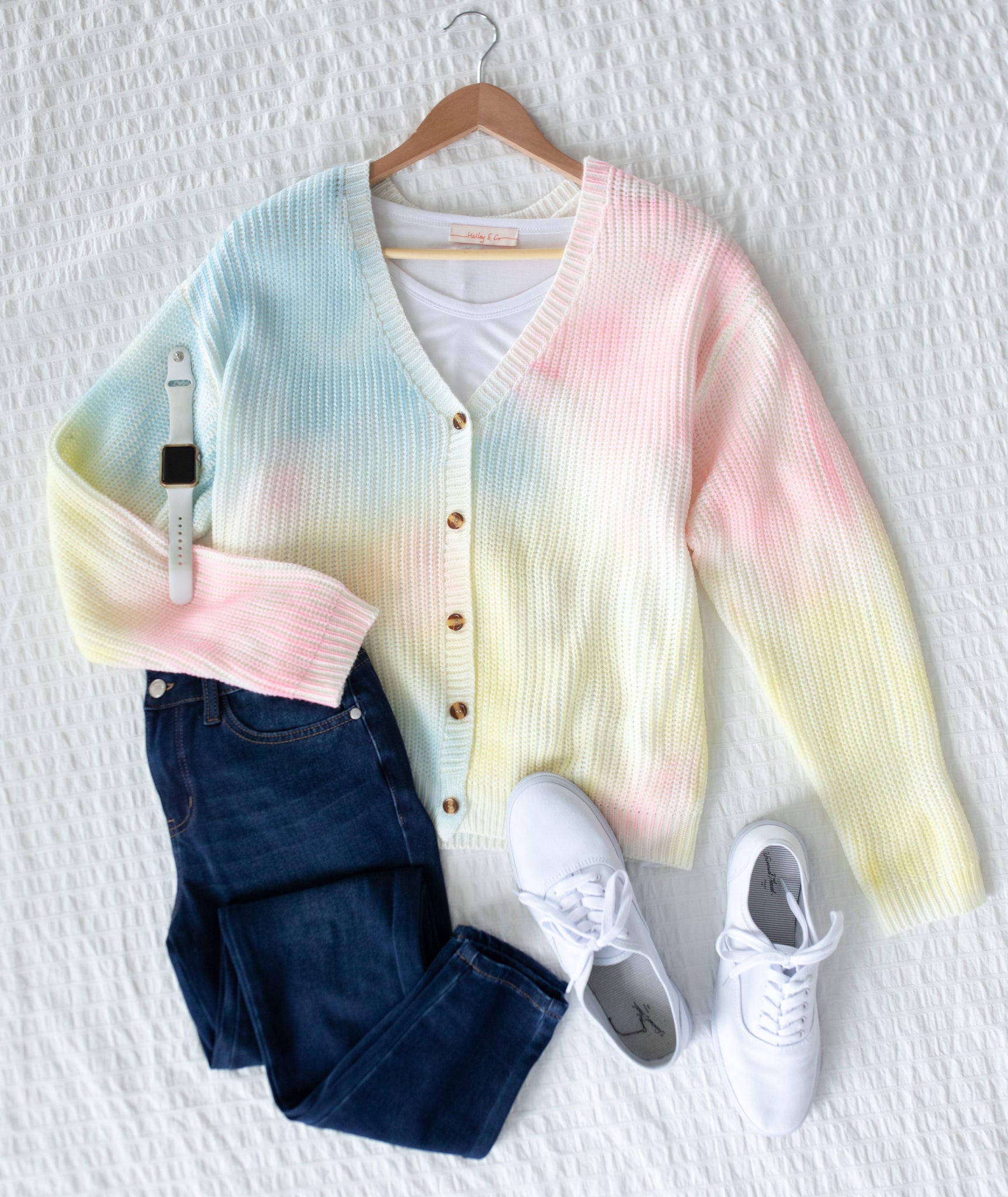 Kaleidoscope Dreams Button-Up Sweater