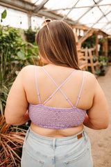 So This is Love Bralette in Lavender