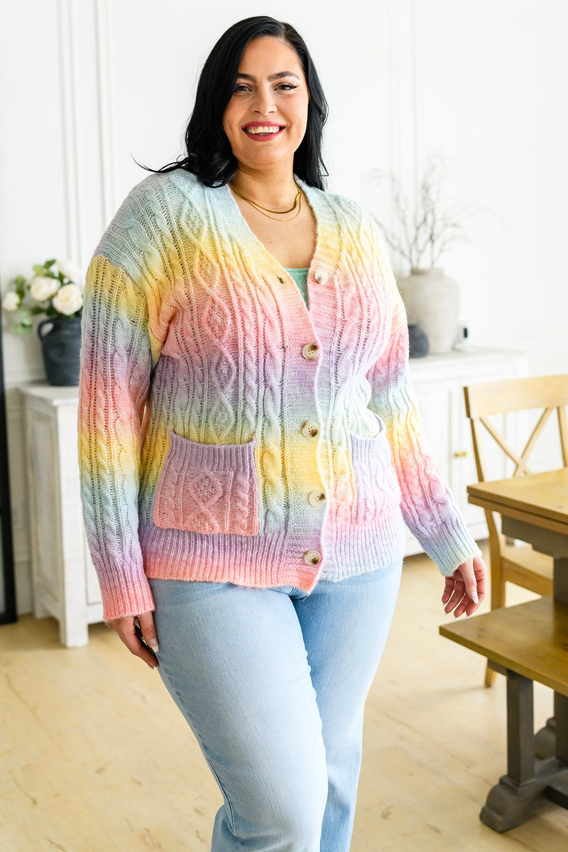 Sweet Dreams Rainbow Cardigan