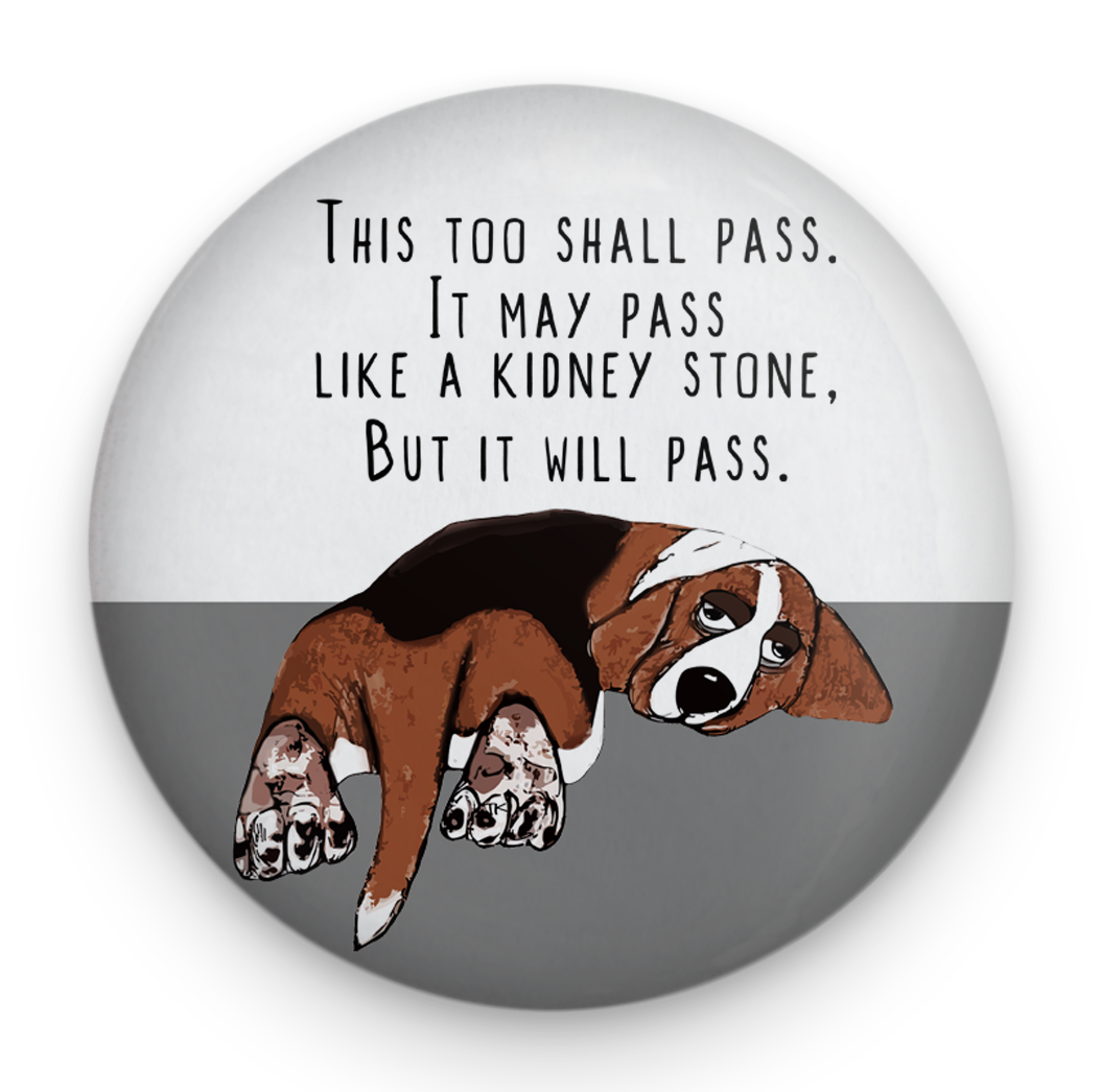 can a dog pass a stone