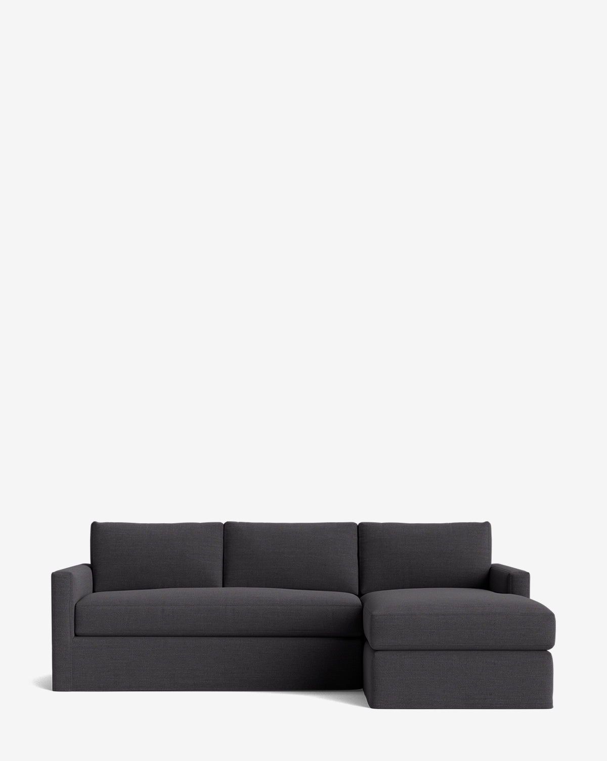 101" Macy Slipcover Chaise Sectional