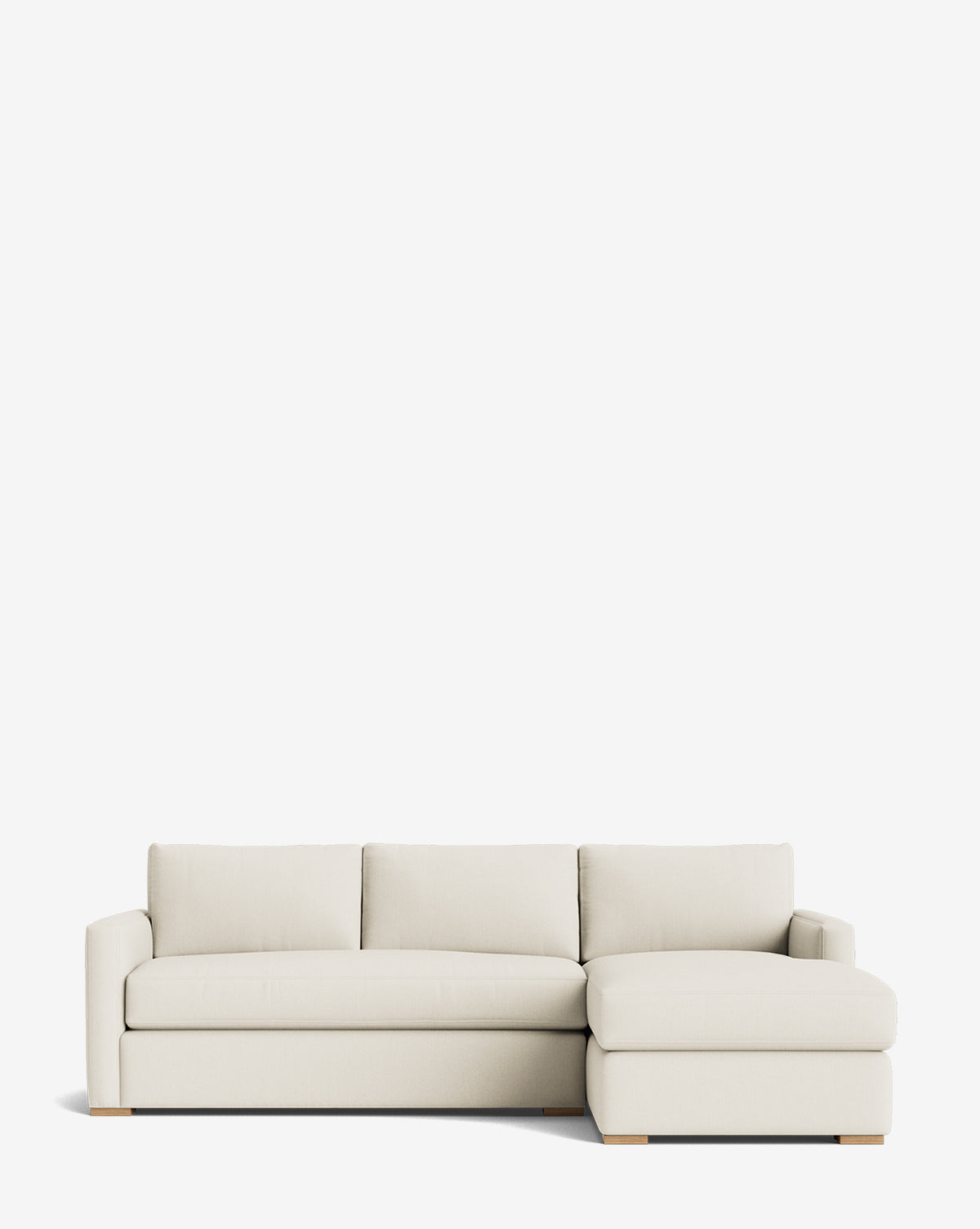 101-Inch Macy Upholstered Chaise Sectional