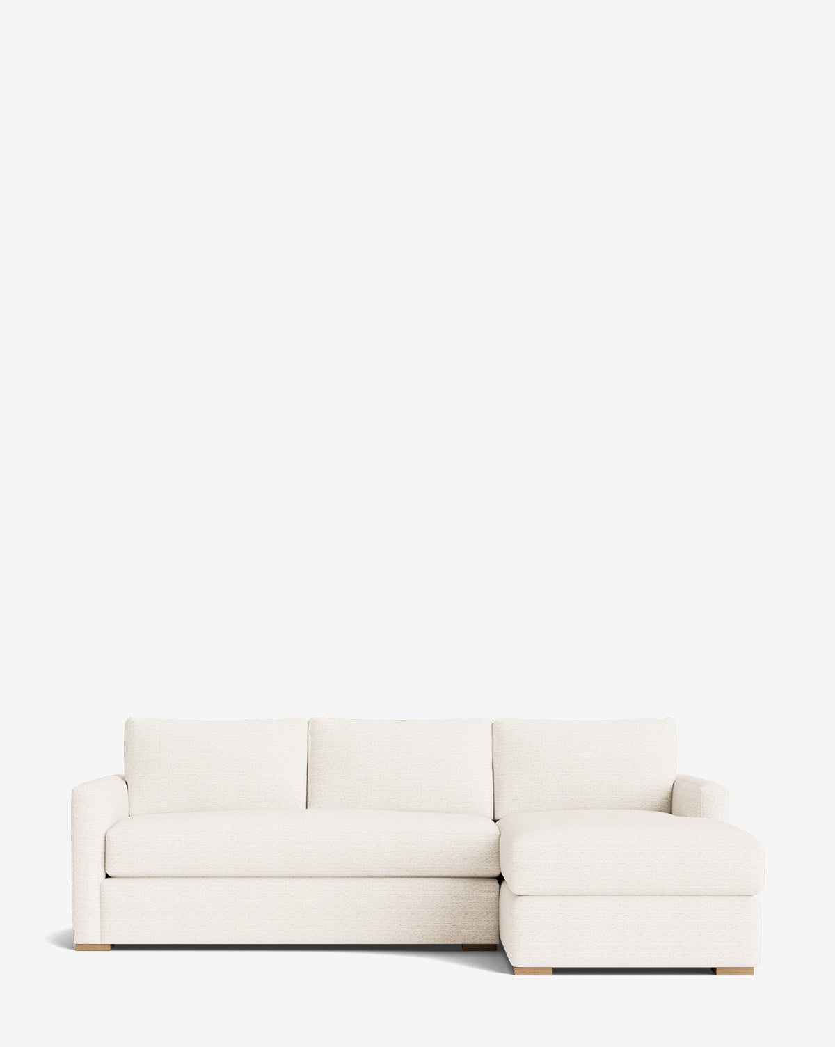 101-Inch Macy Upholstered Chaise Sectional