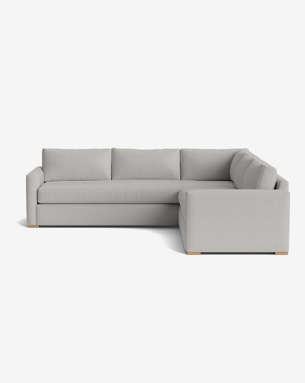 108" Macy Upholstered L - Shaped Sectional