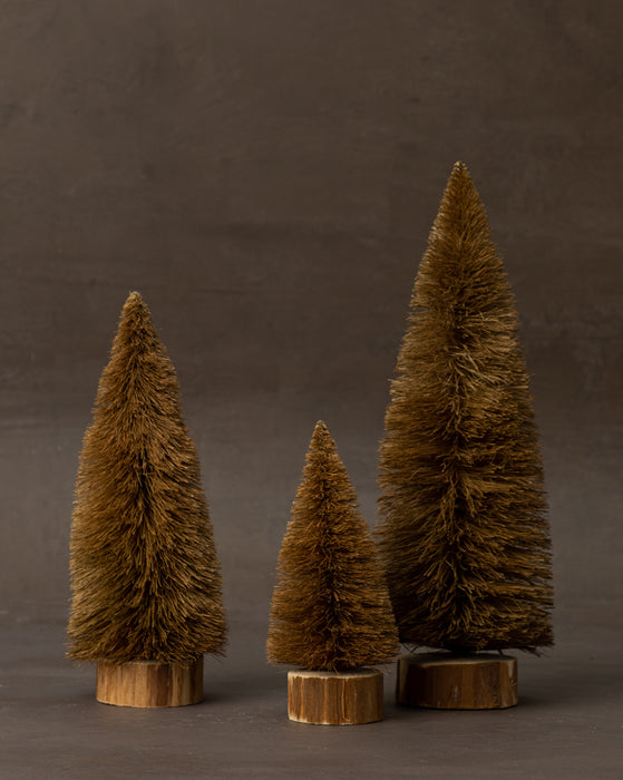 Bottle Brush Trees (Set of 3)