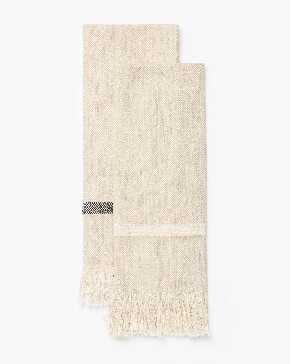 Thin Stripe Linen Hand Towel – McGee & Co.