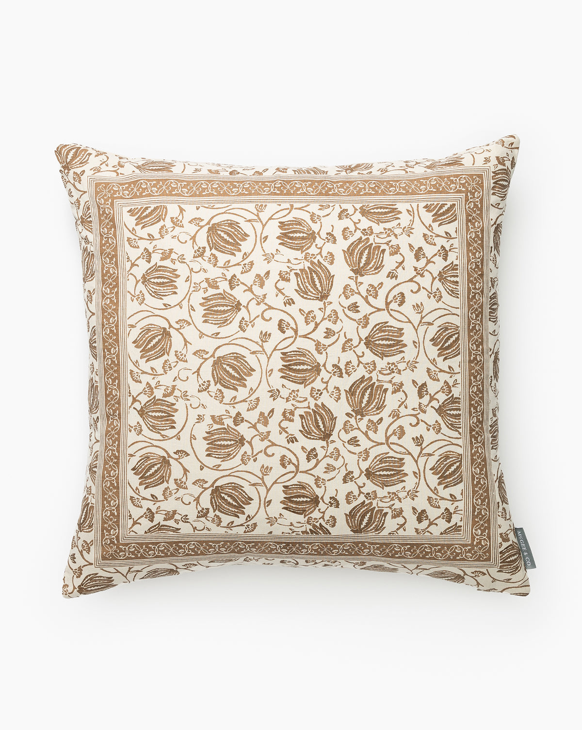 Blue Flower Aldith Square Throw Pillow – The Well Appointed House