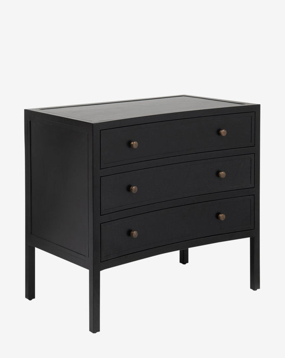 black double nightstand