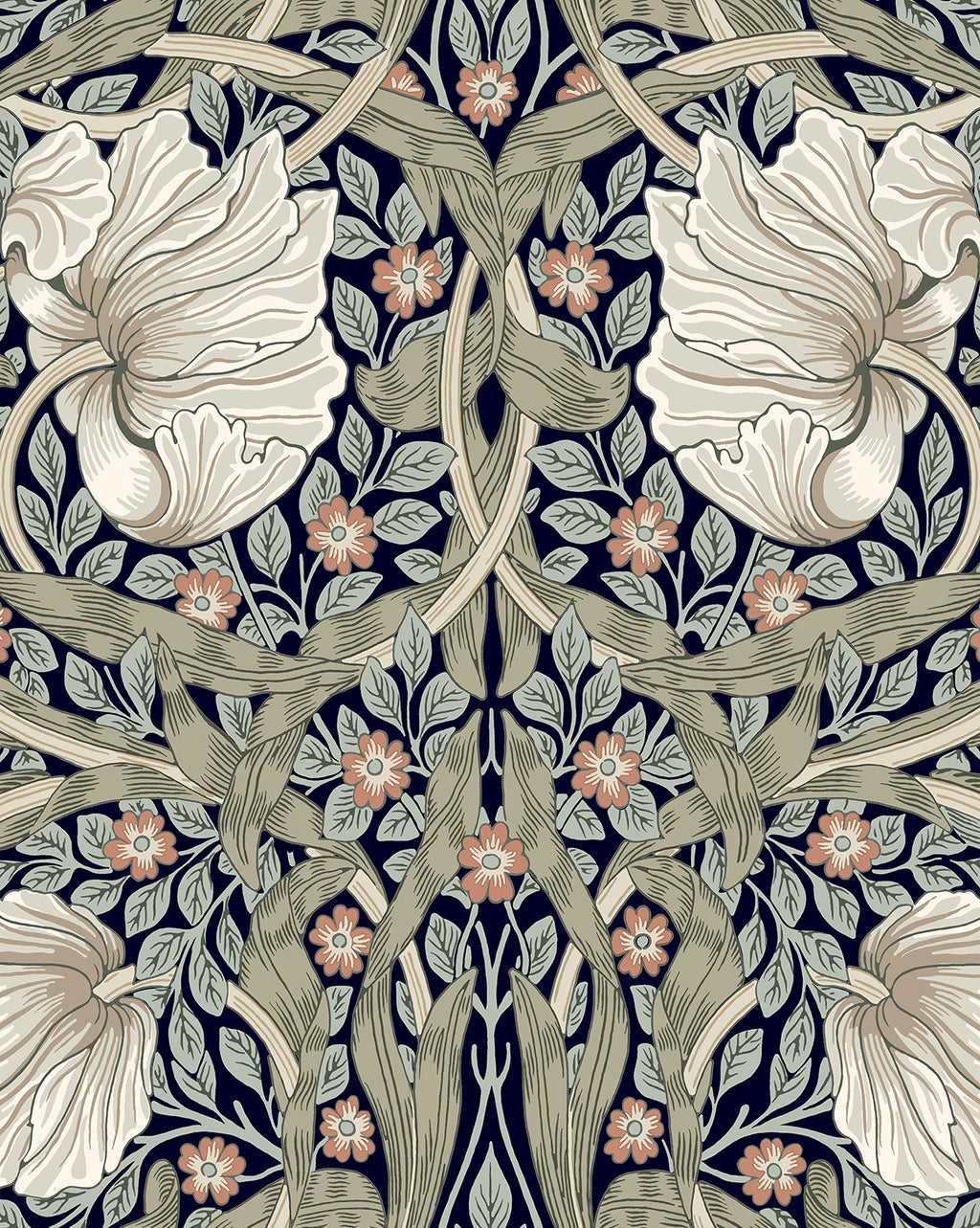 Morris  Co  Pimpernel Wallpaper