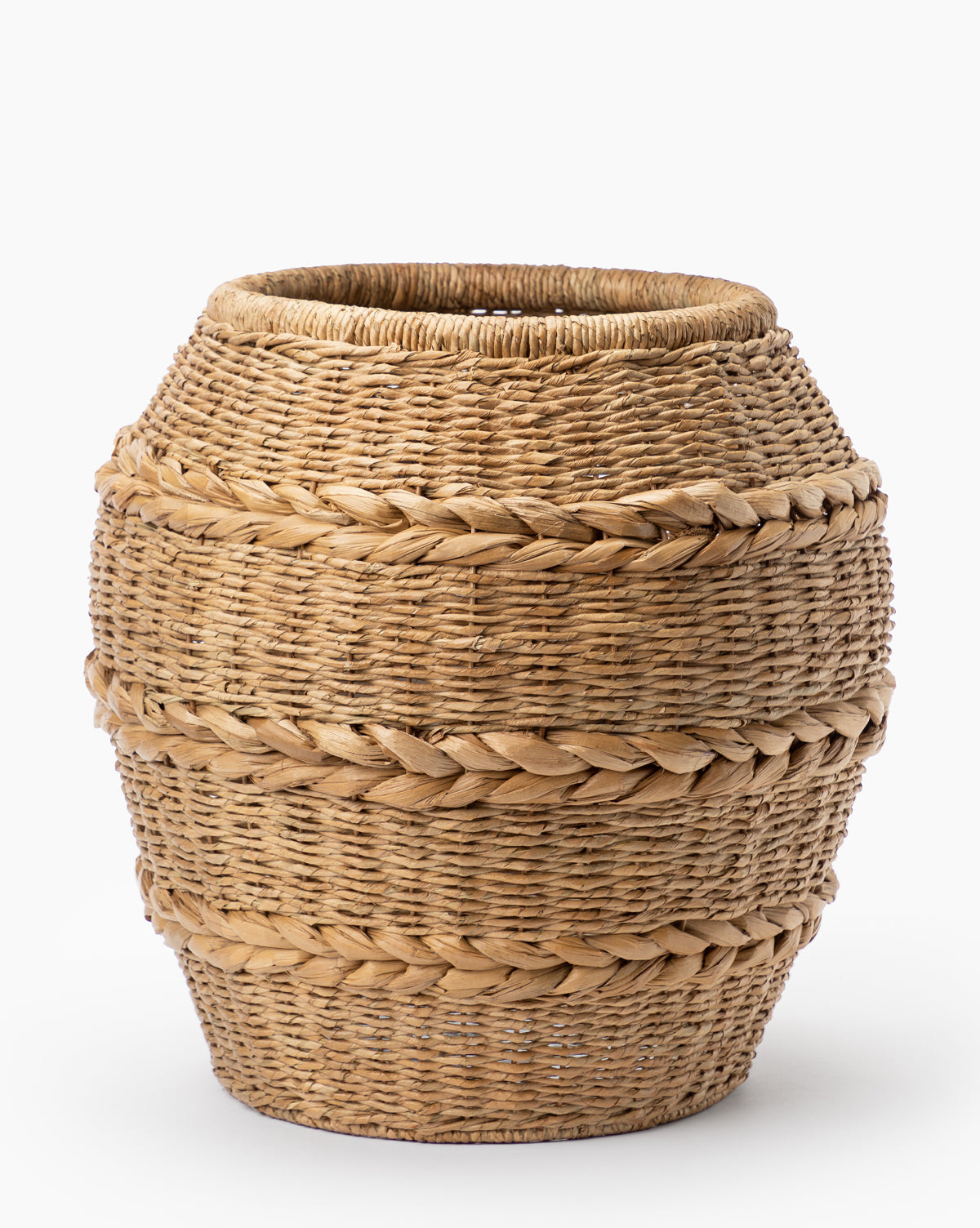 Organic Teak Wood Basket – McGee & Co.