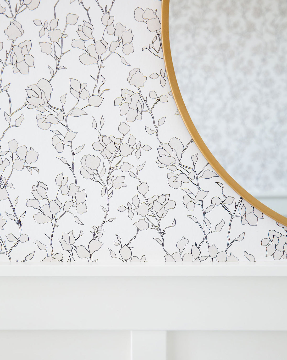 Blair Sketched Floral Wallpaper – McGee & Co.