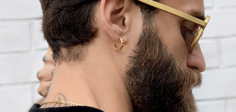 Introducing Krato earring collection! A guide to wearing men’s earring ...