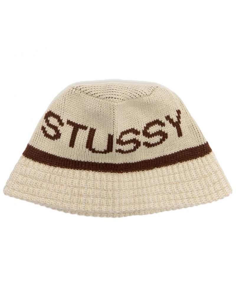 stussy Jacquard Knit Bucket Hat s/mご検討よろしくお願いします