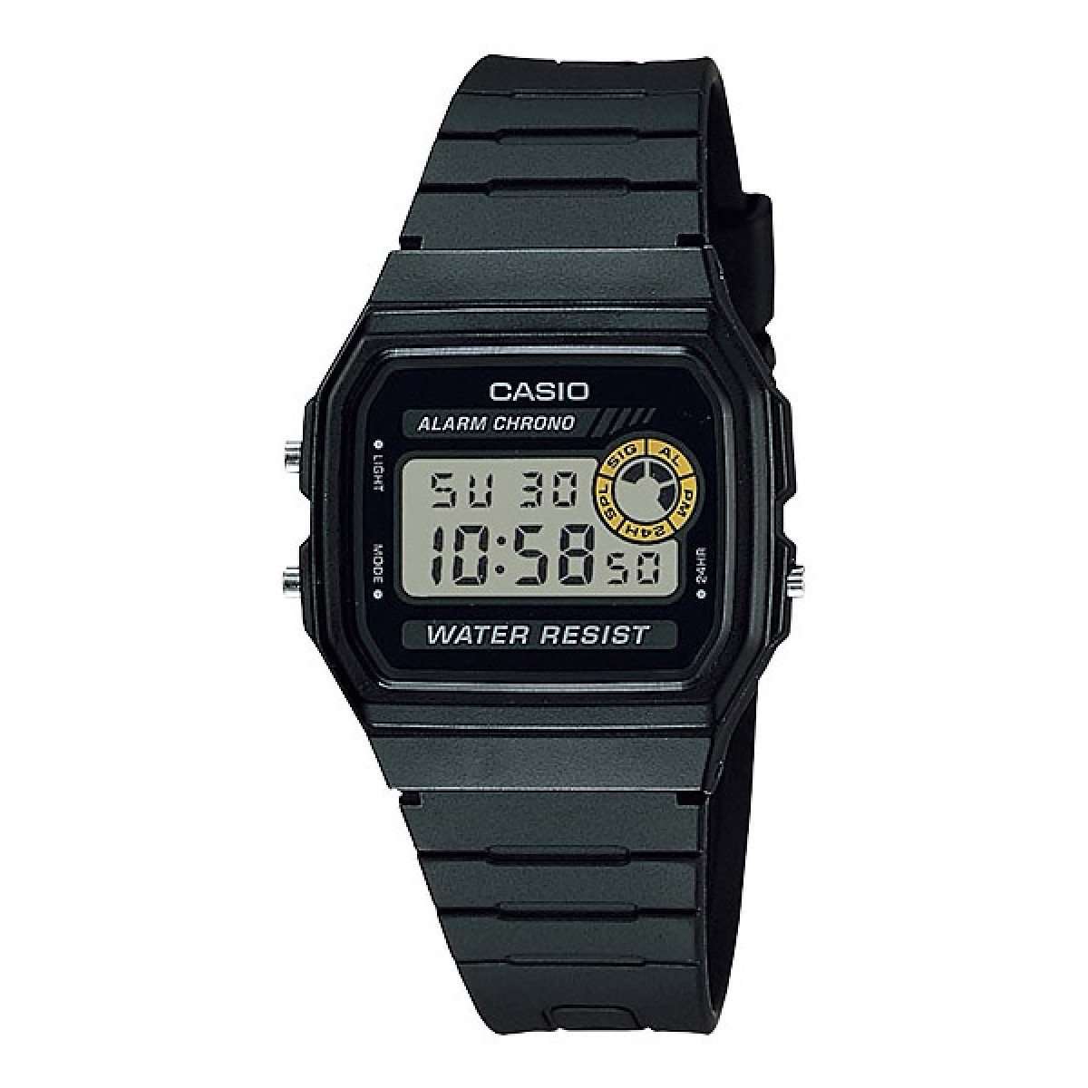 Casio F-91W Classic Resin Strap Digital Waterproof Sport Watch- Black