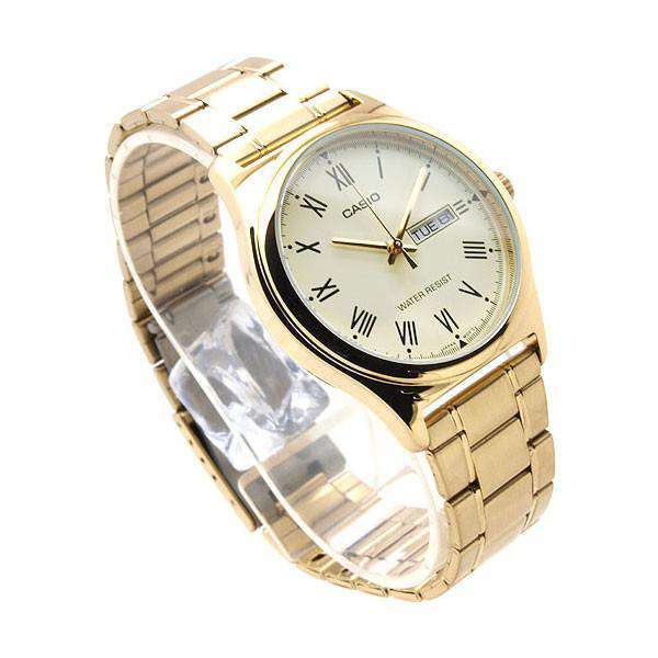 Casio Vintage LTP-1128N-9ARDF Women's Gold Stainless Watch