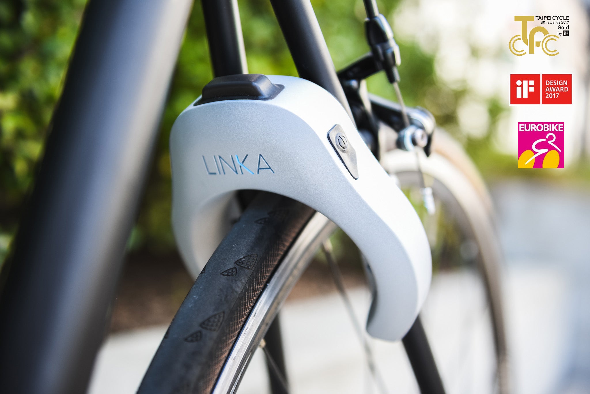 The Original LINKA Smart Bike Lock - Voted The Best Bike Lock