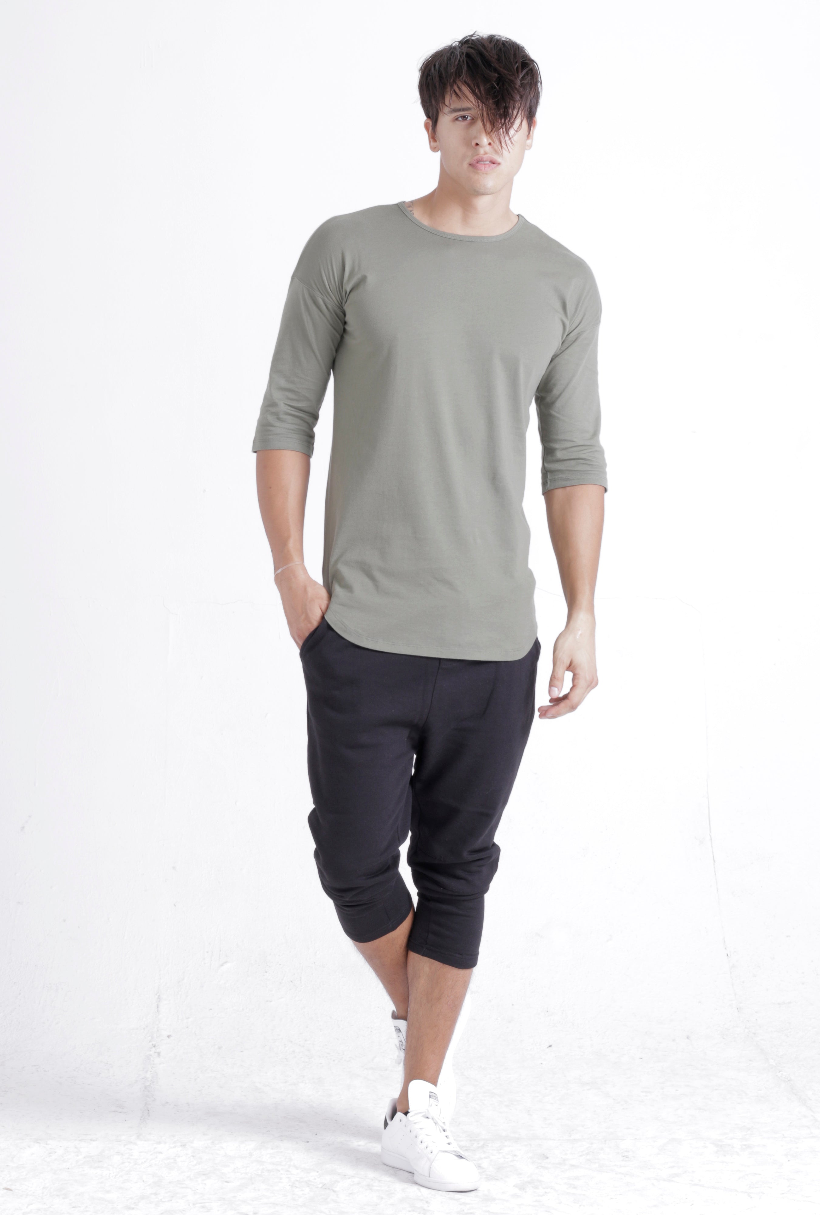 mens cropped jogger