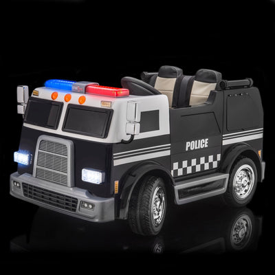 ride on police truck