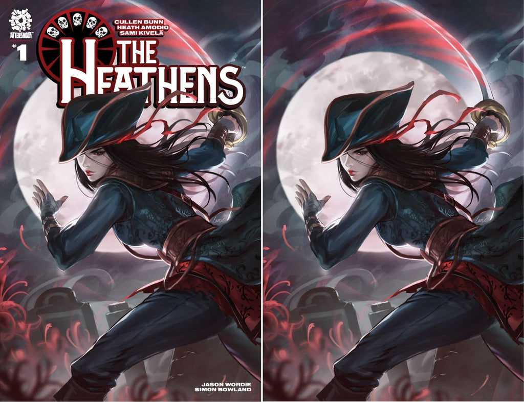 THE HEATHENS #1 LEIRIX LI TRADE/VIRGIN VARIANT SETS LIMITED TO 150 SET –  SAD LEMON COMICS