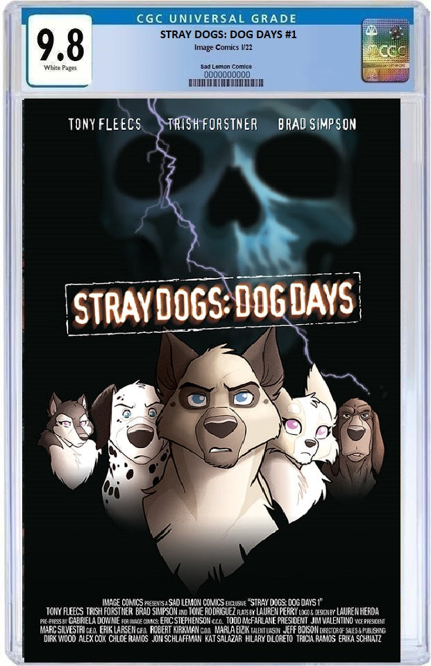 アメコミリーフ Stray Dogs Dog Days #1 CGC 9.8 【税込】 8960円