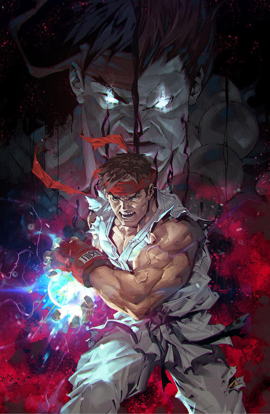 Street Fighter #1 Tyler Kirkham Ryu Virgin Variant – Spectral Comics