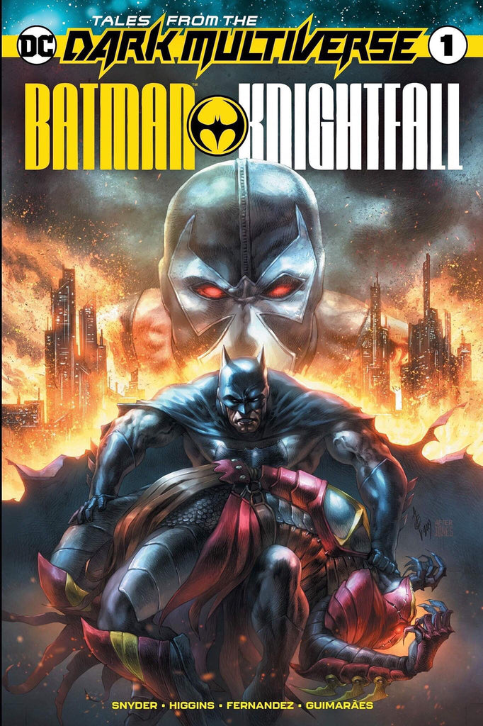 TALES FROM THE DARK MULTIVERSE BATMAN KNIGHTFALL #1 ALAN QUAH BATMAN # –  SAD LEMON COMICS