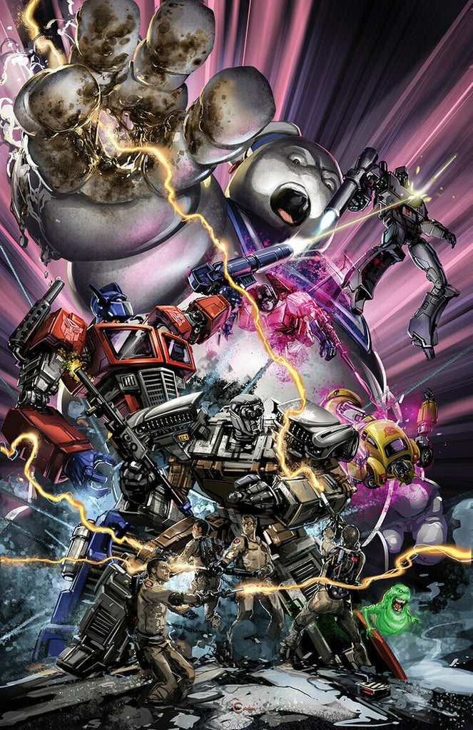 idw transformers ghostbusters