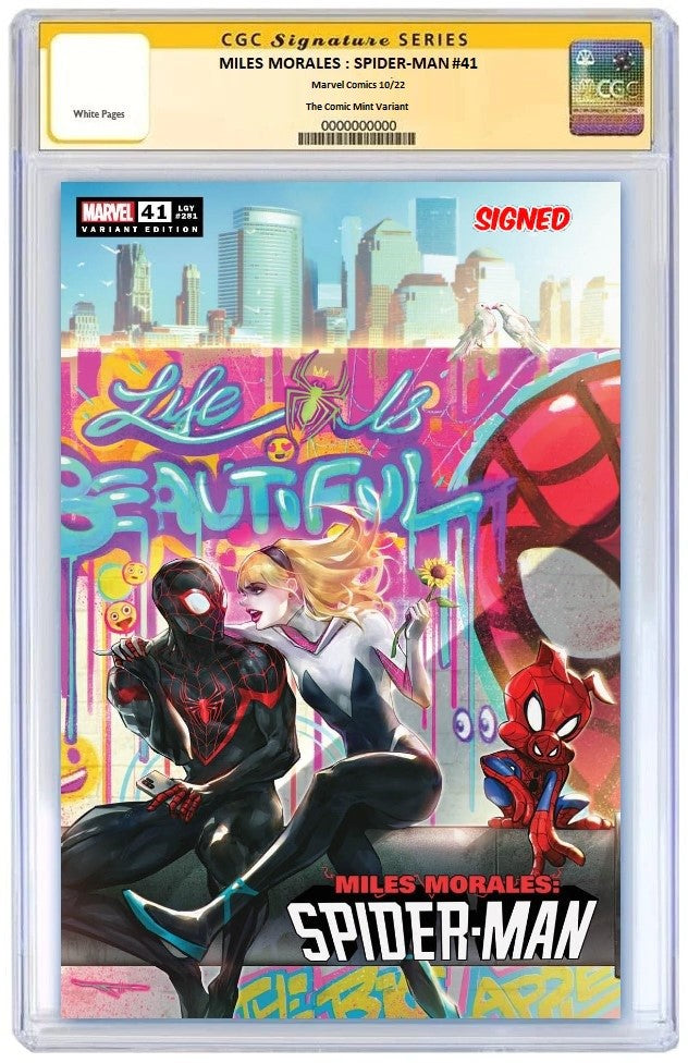 MILES MORALES SPIDER-MAN #41 IVAN TAO LIFE IS BEAUTIFUL VARIANT LIMITE –  SAD LEMON COMICS