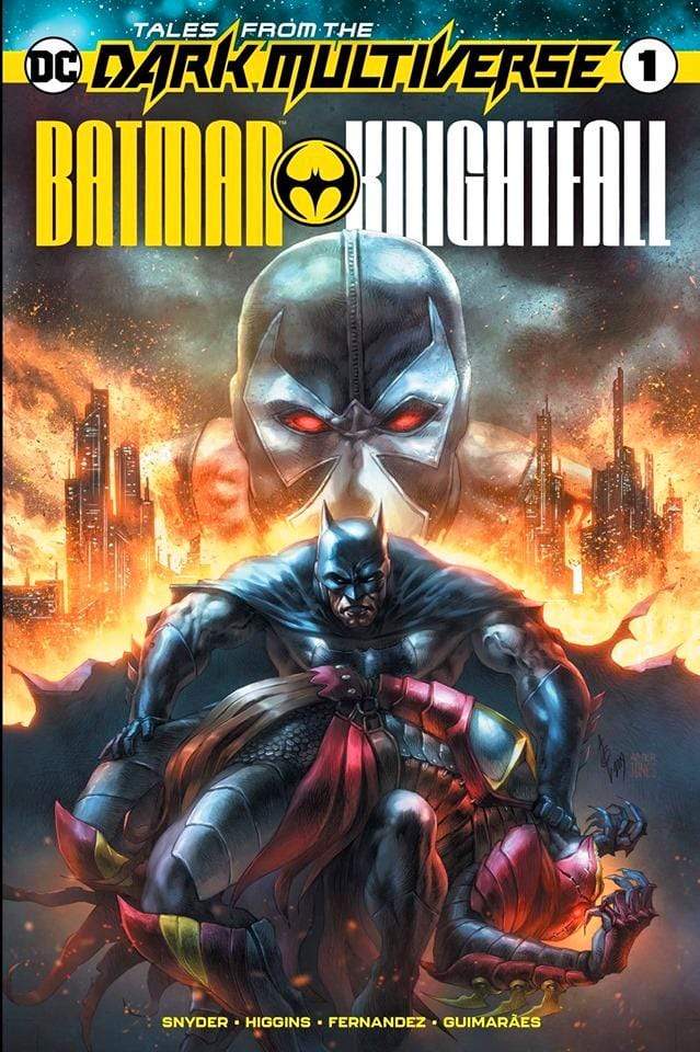 DARK MULTIVERSE: BATMAN KNIGHTFALL #1 Alan Quah Variant Cover Limited To  600 With COA | 7 Ate 9 Comics
