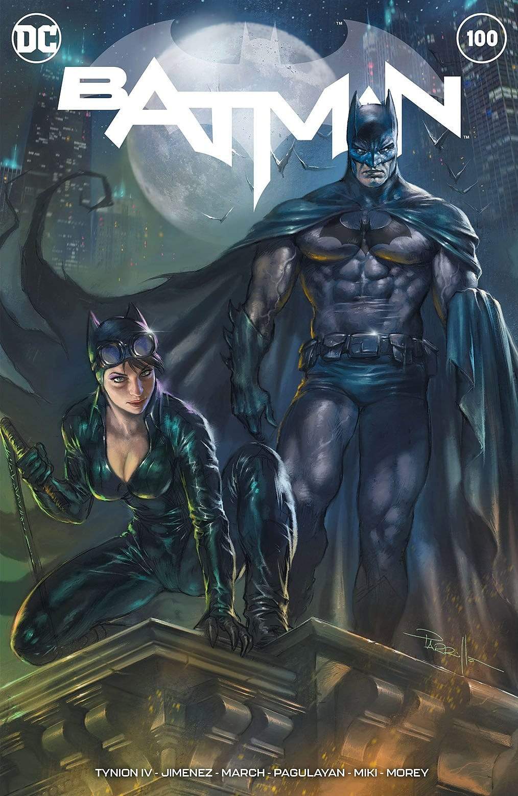 BATMAN #100 Lucio Parrillo Variant Cover Options | 7 Ate 9 Comics